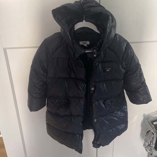 Armani baby hooded puffer - hooded,