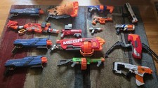 NERF Dart Gun Lot Rival & Mega