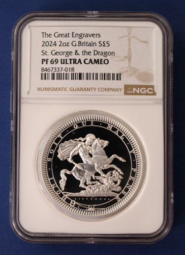 2024 silver proof - proof, £5