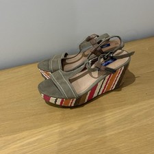 Wrangler Ladies Beige Wedge