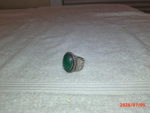 Navajo sterling silver green - &,