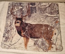 Stag Cushion Cover Winter