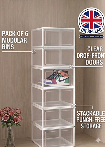 Pack clear shoe - shoe, storage