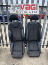 AUDI Q5 FRONT HALF LEATHER HEATED SEATS IDEAL  CADDY CONVERSION