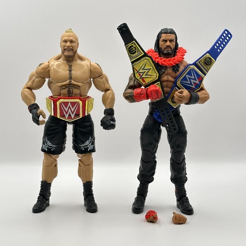 Mattel wwe brock lesnar elite - wwe,