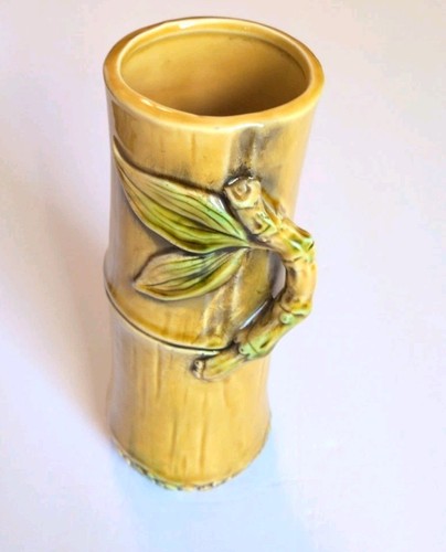 Vintage art pottery vase - art,