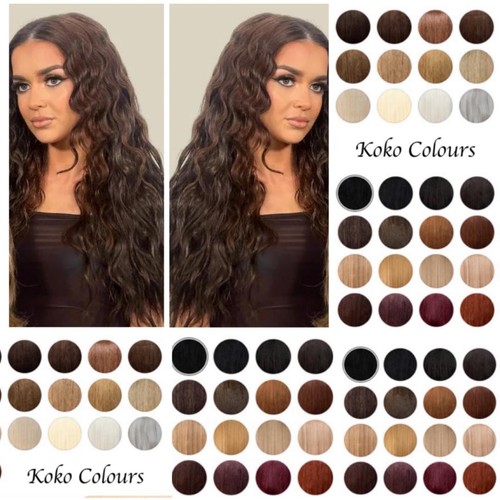 Koko half wig - wig, beach