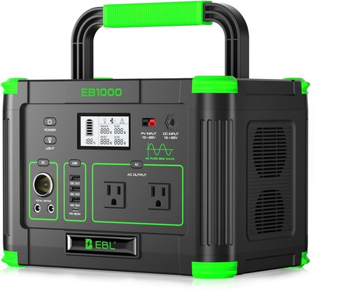 Grecell 1000w portable power - 1000w,