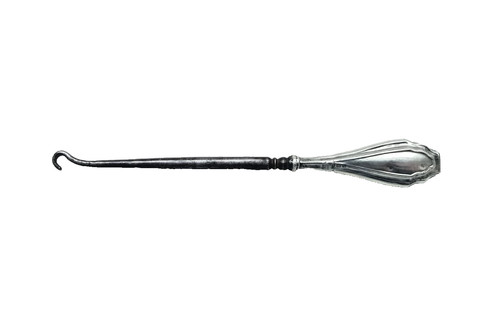 Antique button hook wth - antique,