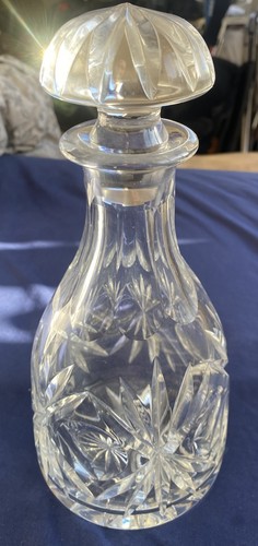 Decanter cut glass crystal - decanter,