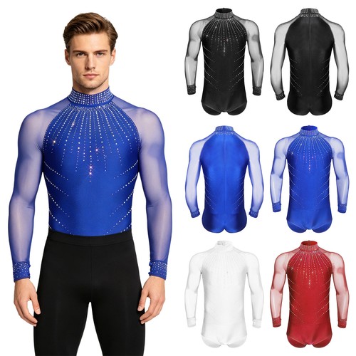 Men sparkly rhinestones latin - men,