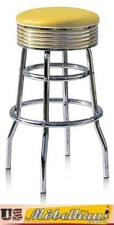 BS-29 Yellow Bel Air Bar Stool