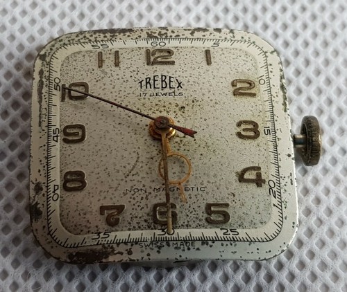 Vintage trebex square watch - vintage,