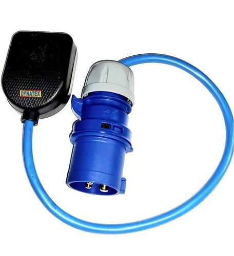 Caravan fly lead amp - lead, plug