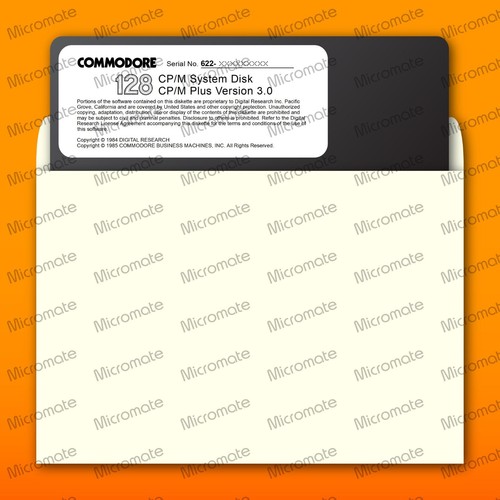 Commodore 128 cpm - commodore, 3.0