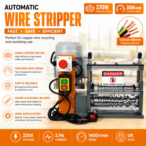 Electric wire stripping - wire,