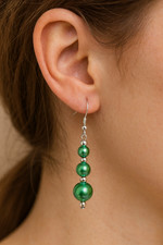 Handmade Drop Beaded Earrings