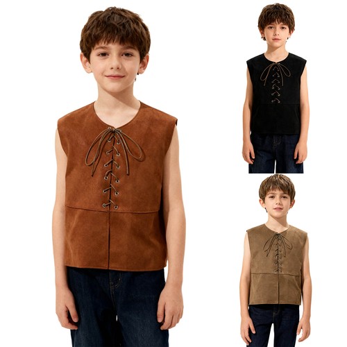 Boys pirate vest - vest, gothic