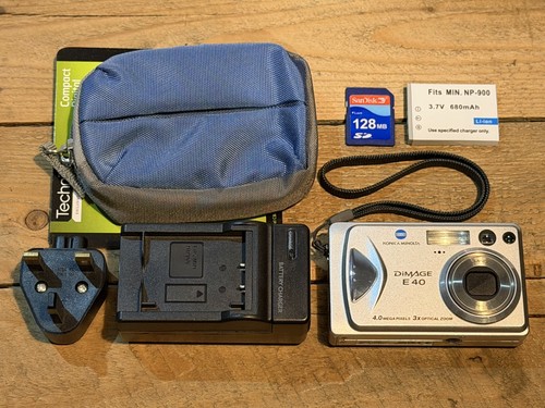 Minolta dimage e40 - e40, retro