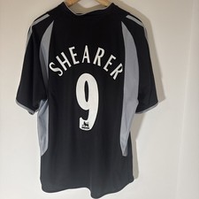 Newcastle United Adidas 2003 2004 Away Shirt Shearer 9 Nameset Large Original