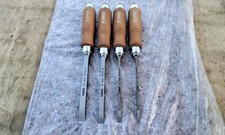 4 X NAREX MORTICE CHISELS 4-6-10-12mm