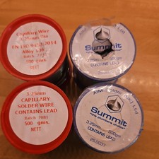 new Lead Soldering Wire 500g x 3.25mm  x 4