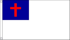 Christian flag 5ft x 3ft with