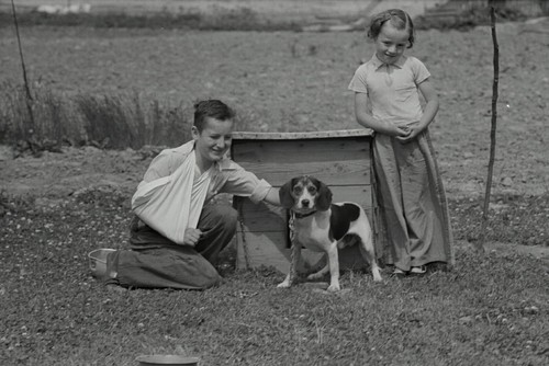 Black and white photo - photo, boy