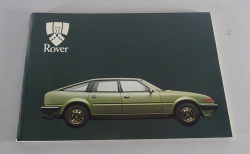 Manual handbook rover - rover, sd1