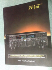 Yaesu FT950 GENUINE LEAFLET ONLY) 6 pages printed both sides