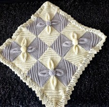 Hand Knitted Baby Blanket