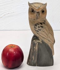 Vintage Owl Sculpture Figurine
