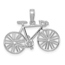 14K White Gold Polished