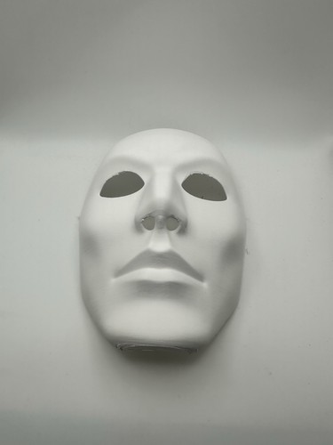 Printed blank face mask - blank,