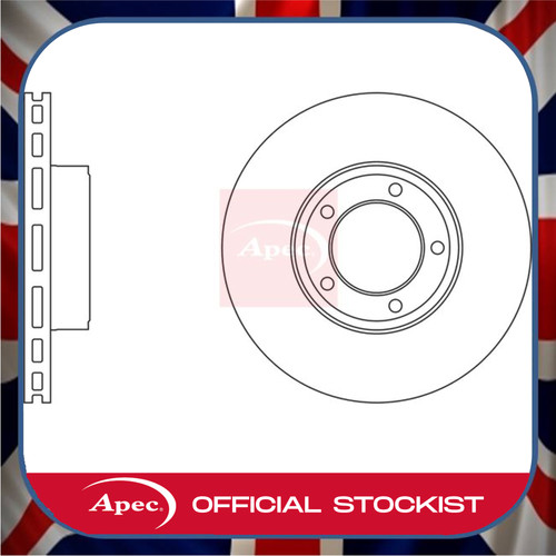 Jaguar front 284mm vented - jaguar, s