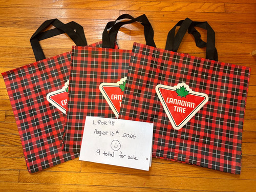 Canadian tire plaid reusable - canadian,