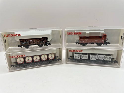 Fleishmann gauge wagons x 4 - fleishmann, n