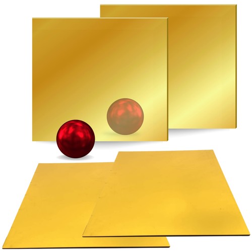 4pcs gold acrylic - 4pcs,