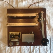 WW2 ERA MORSE CODE BUZZER PRACTICE KEY AIR MINISTRY 10F/4067 AIR MINISTRY…