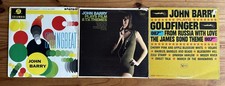 John Barry Compilation LPs - Stringbeat, James Bond 007 etc. Job Lot of 3
