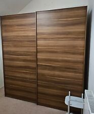 Contemporary wardrobe 2 sliding door 4 drawers/rails 200cm excellent condition