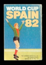 Matchbox label Football World Cup Spain 82 No 10 MT1338