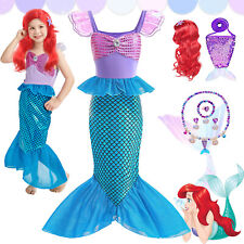 Girls Mermaid Ariel Fancy