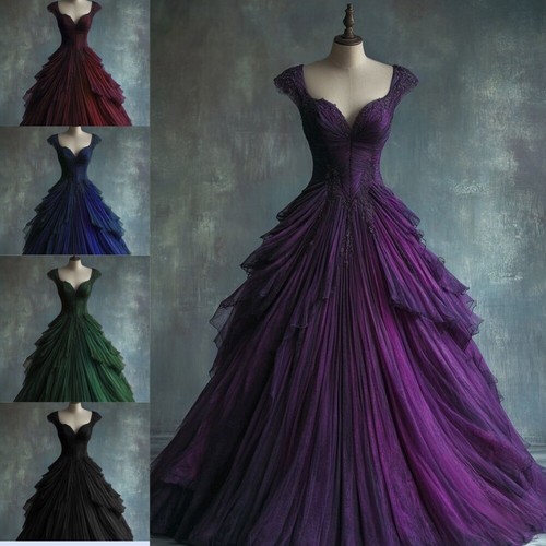 Gothic wedding dresses - wedding, beads