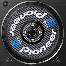 PIONEER PRO DJ CARBON FIBRE XDJ RX / RX2 JOG / SLIPMAT GRAPHICS / STICKERS CDJ