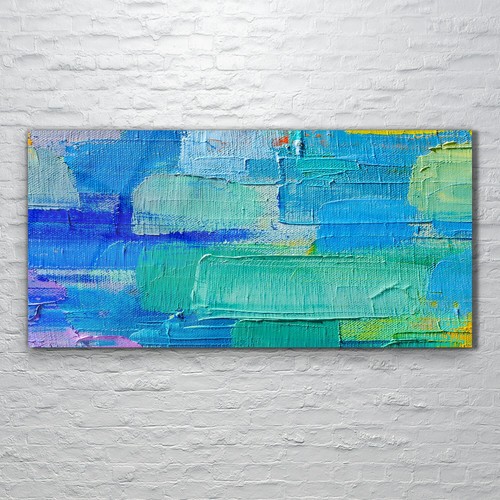 Tempered glass print art - glass, home
