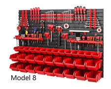 WALL MOUNTED TOOL PEG BOARD