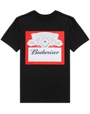 Budweiser black logo short - black,