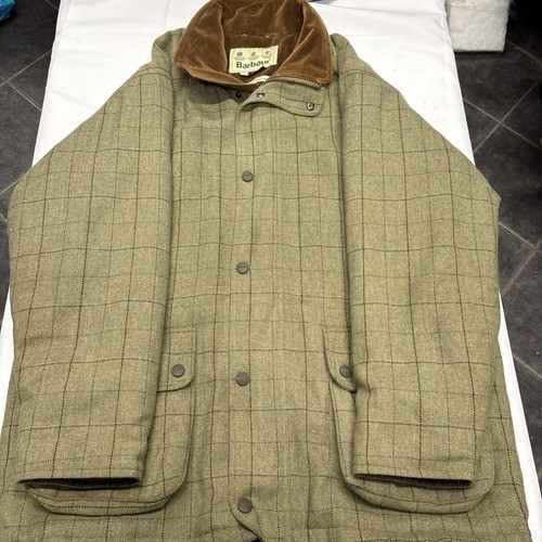 Barbour tweed coat - barbour, mens