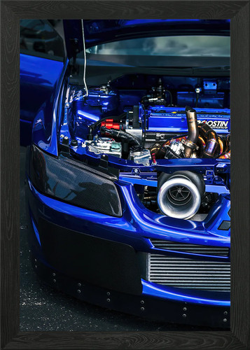 Mitsubishi evo framed wall art - mitsubishi,